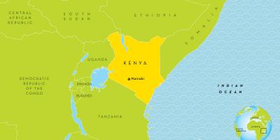 케냐 나이로비 지도 보기